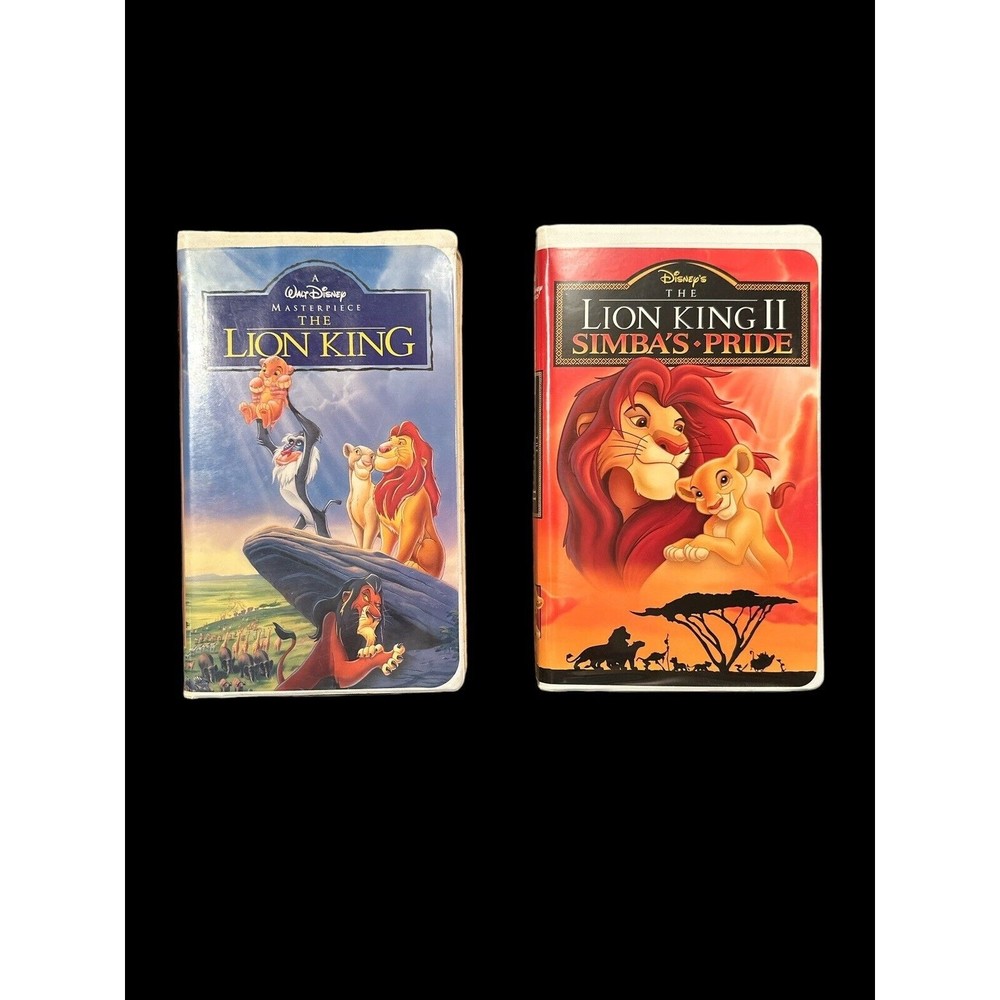 The Lion King (VHS,‎ 1995). The Lion King - Simba’s Pride